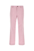 Prada Pink Poplin Trousers — Pink