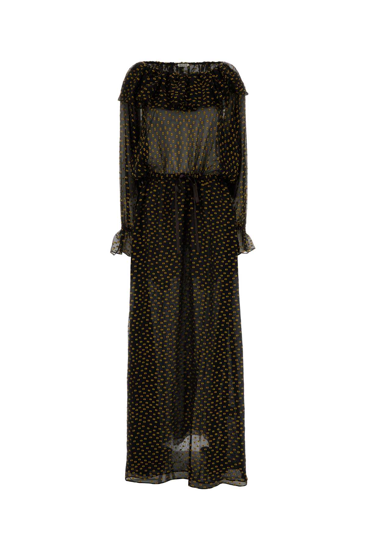 Bode Gown Dress — Black
