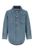 AMI Paris Coeur Overshirt — Blue