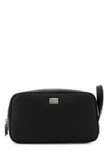 Dolce & Gabbana Vitello Leather Travel Wallet — Black