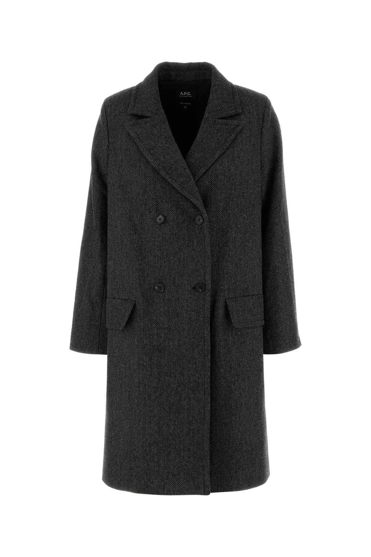 A.P.C. Ginny Coat — Gray