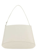 Low Classic Leather Shoulder Bag — White