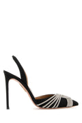 Aquazzura Gatsby Sling Heel — Black
