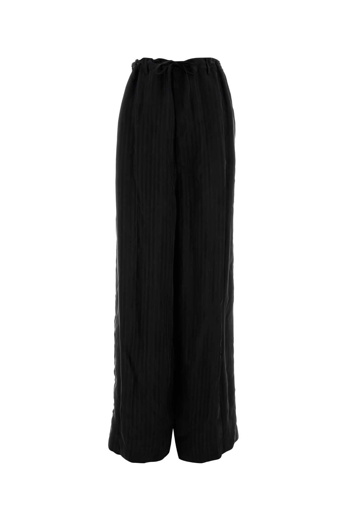 Balenciaga Fluid Tailored Trousers — Black