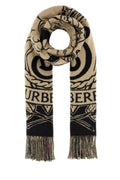 Burberry Stormy Knight Scarf — Beige