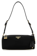 Prada Tessuti Shoulder Bag — Black