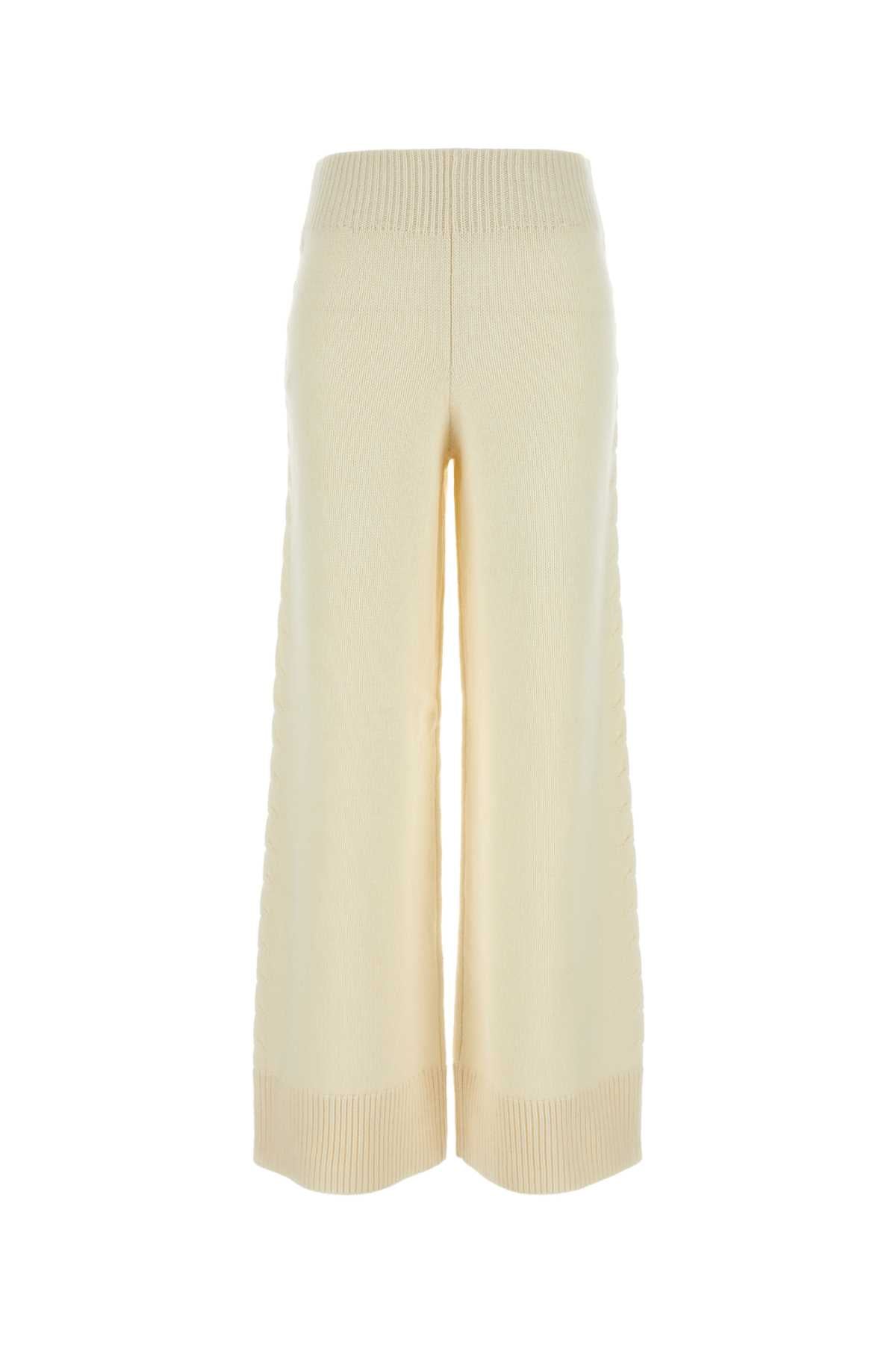 Camilla And Marc Knit Trousers — Beige