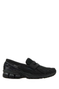 New Balance Mesh Moccasin Flat — Black