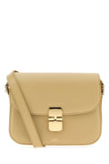 A.P.C. Grace Crossbody Bag — Beige