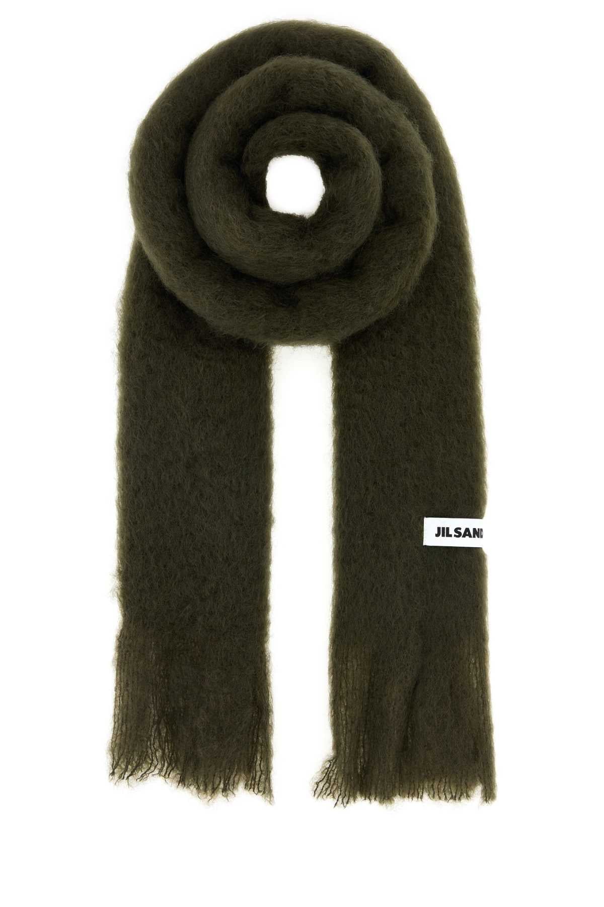 Jil Sander Scarf Scarf — Green