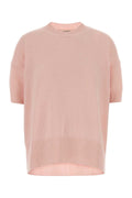 Jil Sander Cashmere Crew-Neck Sweater — Pink