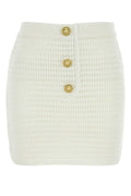 Le Kasha Gonna Skirt — White
