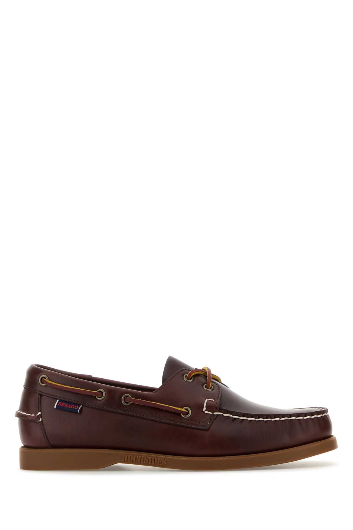 Sebago Portland Boat Shoe — Brown