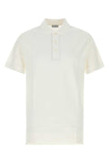Burberry Piquet Cotton Polo Shirt — White