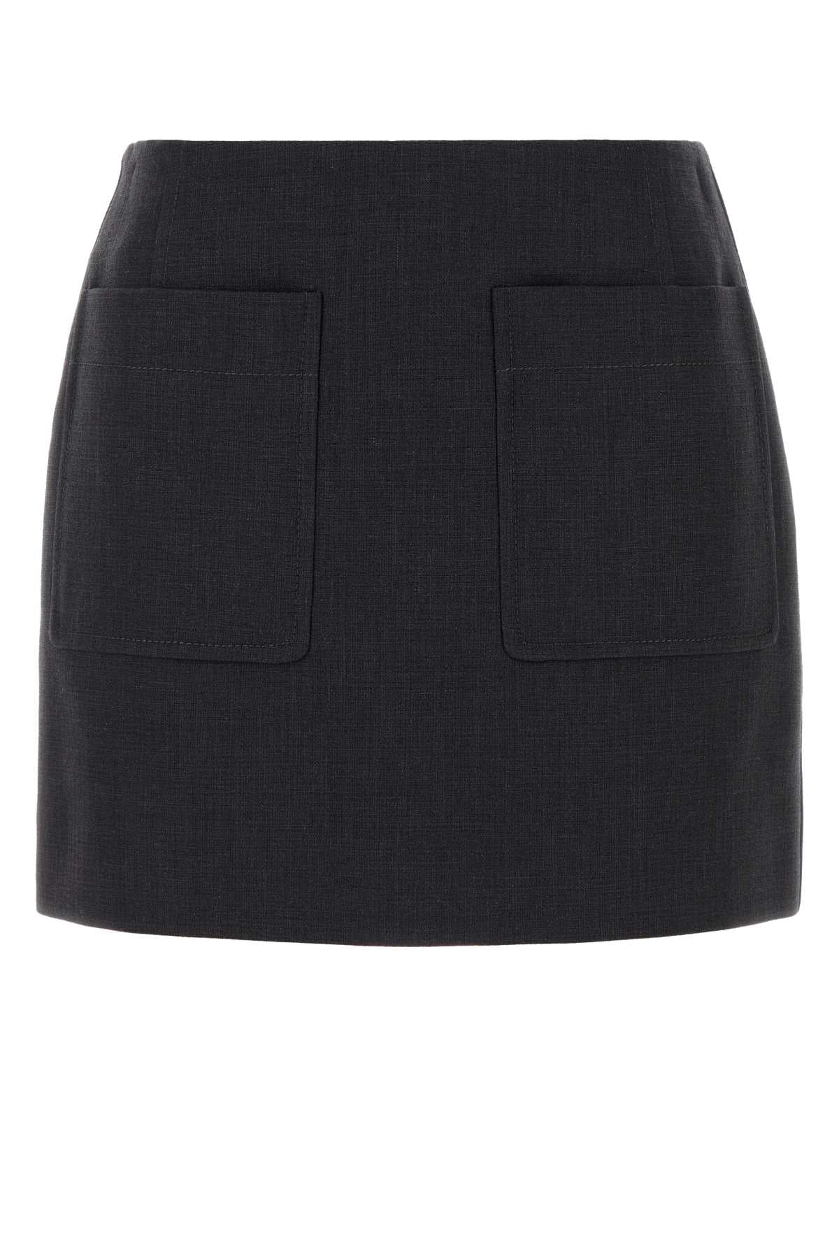 Bottega Veneta Skirt Skirt — Gray