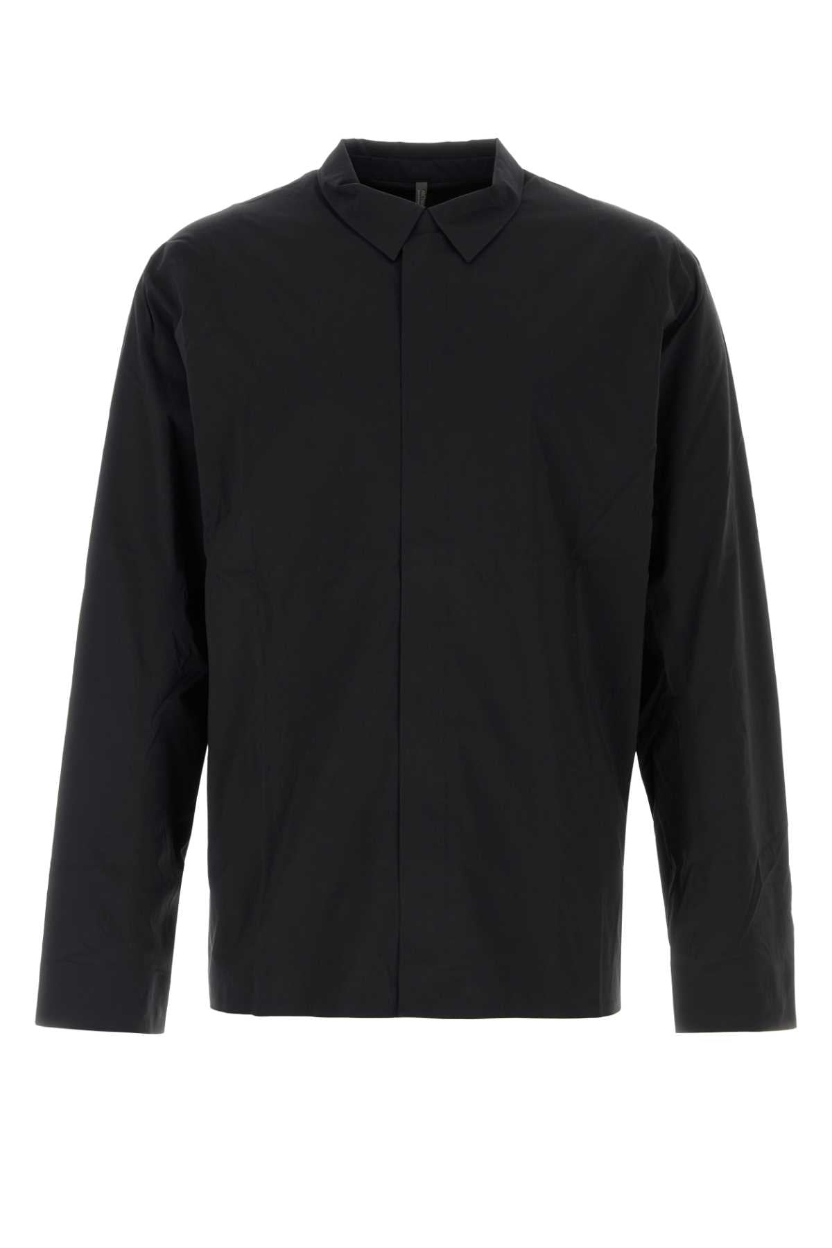 Veilance Metry LS Shirt — Black