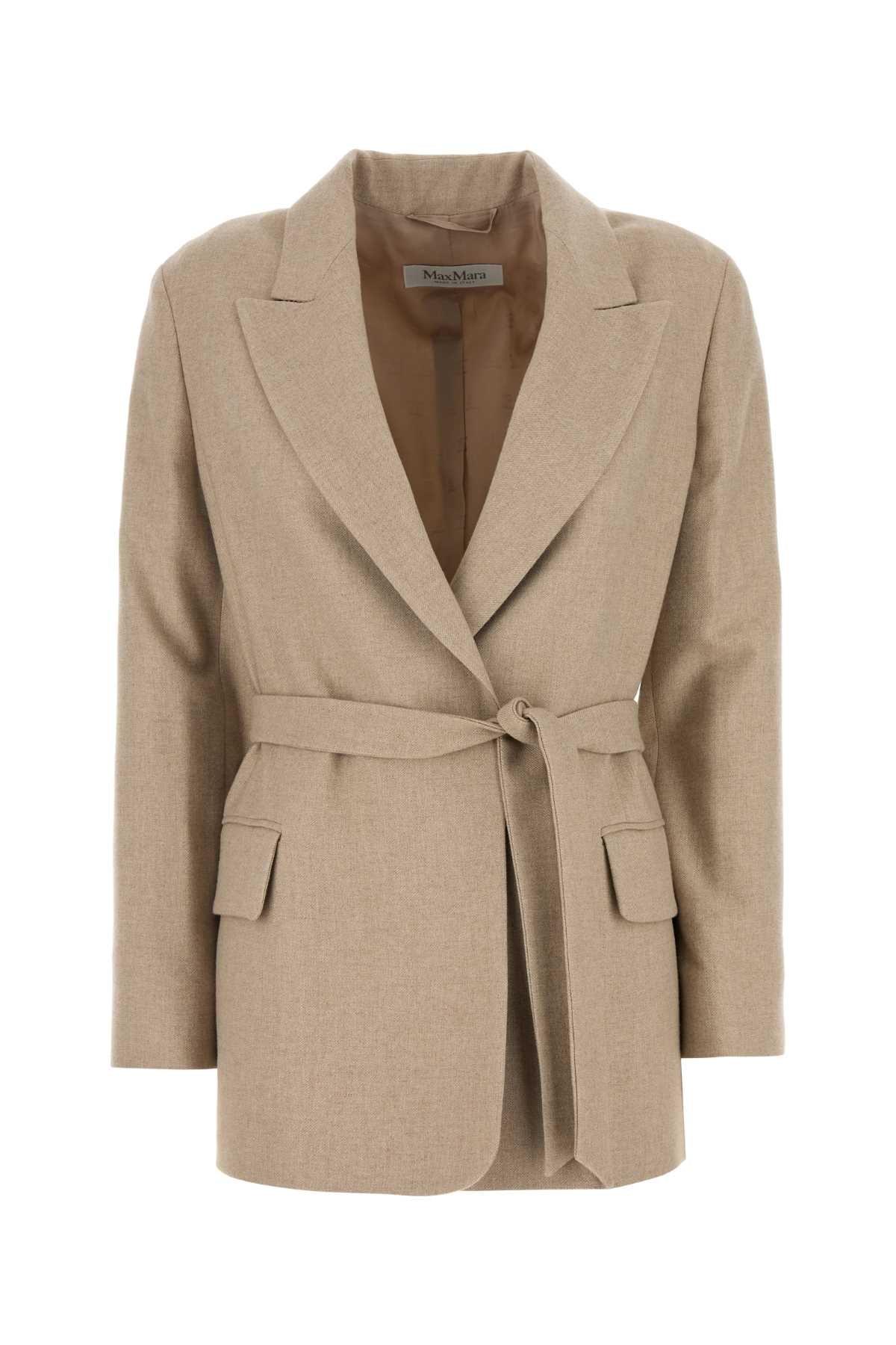 Max Mara Randers Blazer — Beige