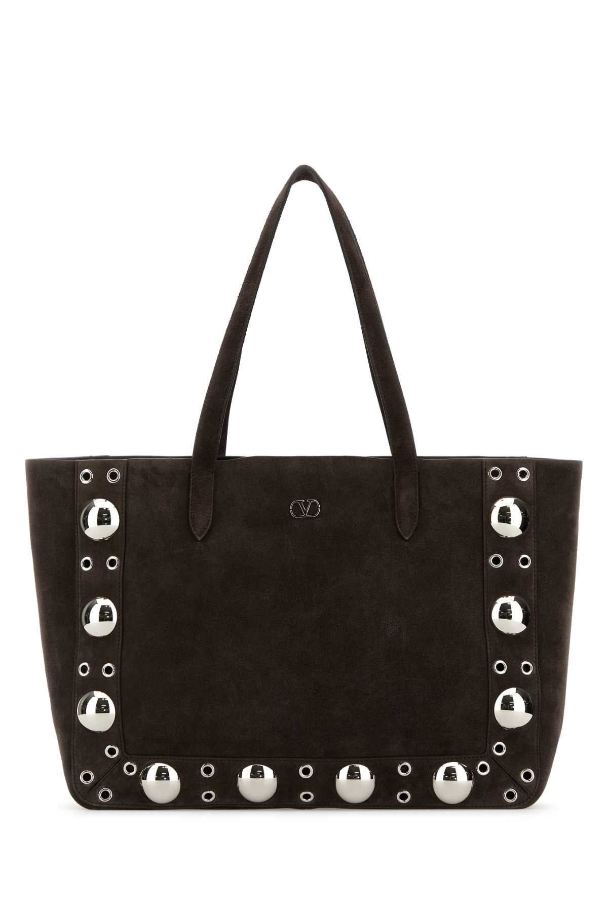Valentino Garavani Nellcote Tote Bag — Brown