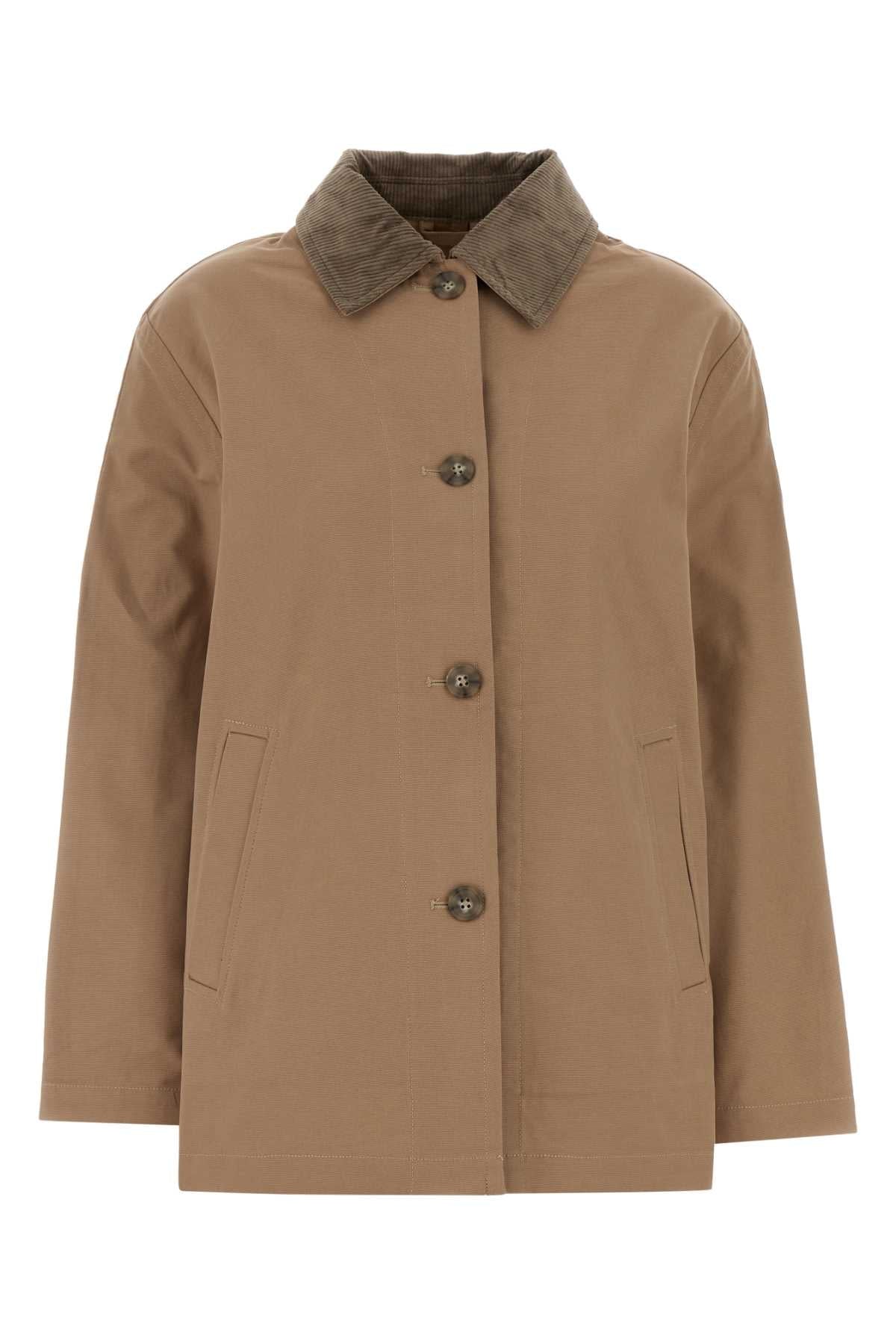 Calvin Klein Short Coat — Beige