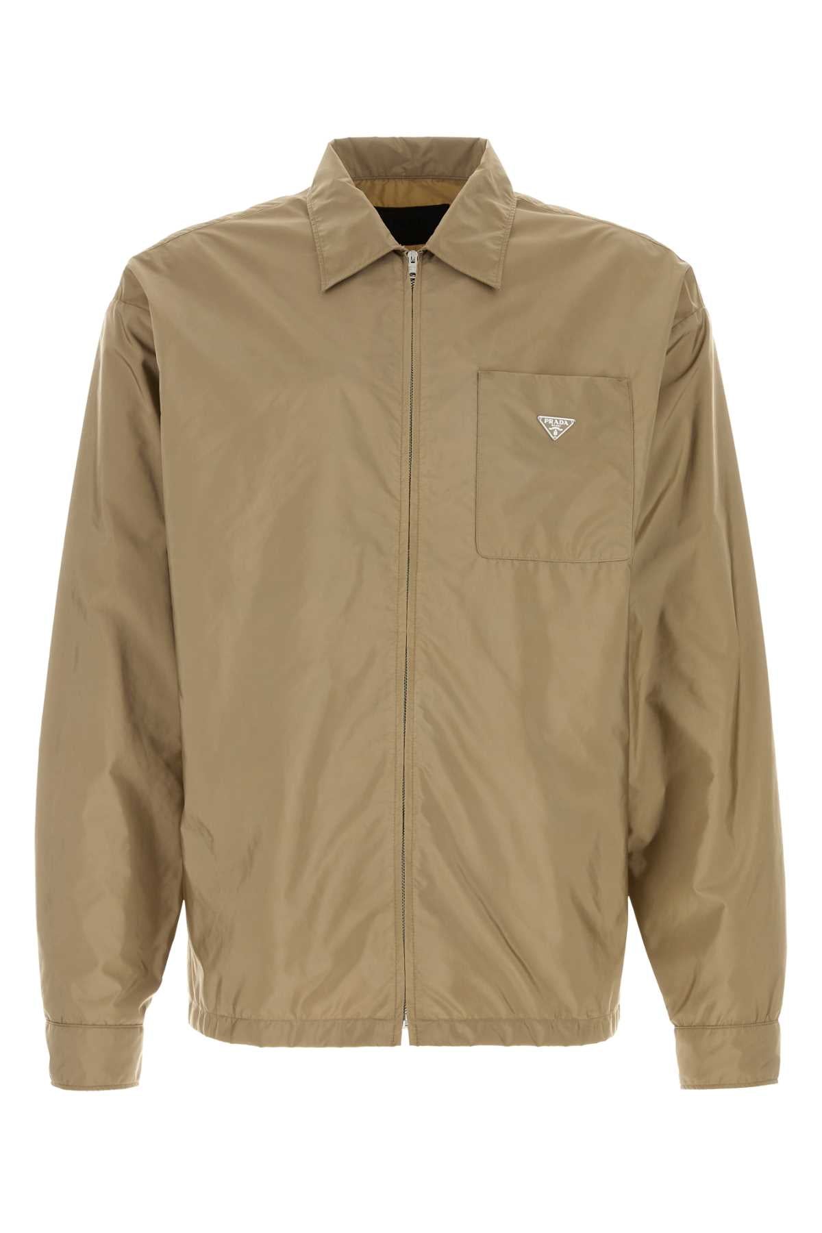 Prada Camicie Shirt — Beige