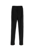 Saint Laurent Tuxedo Trousers — Black