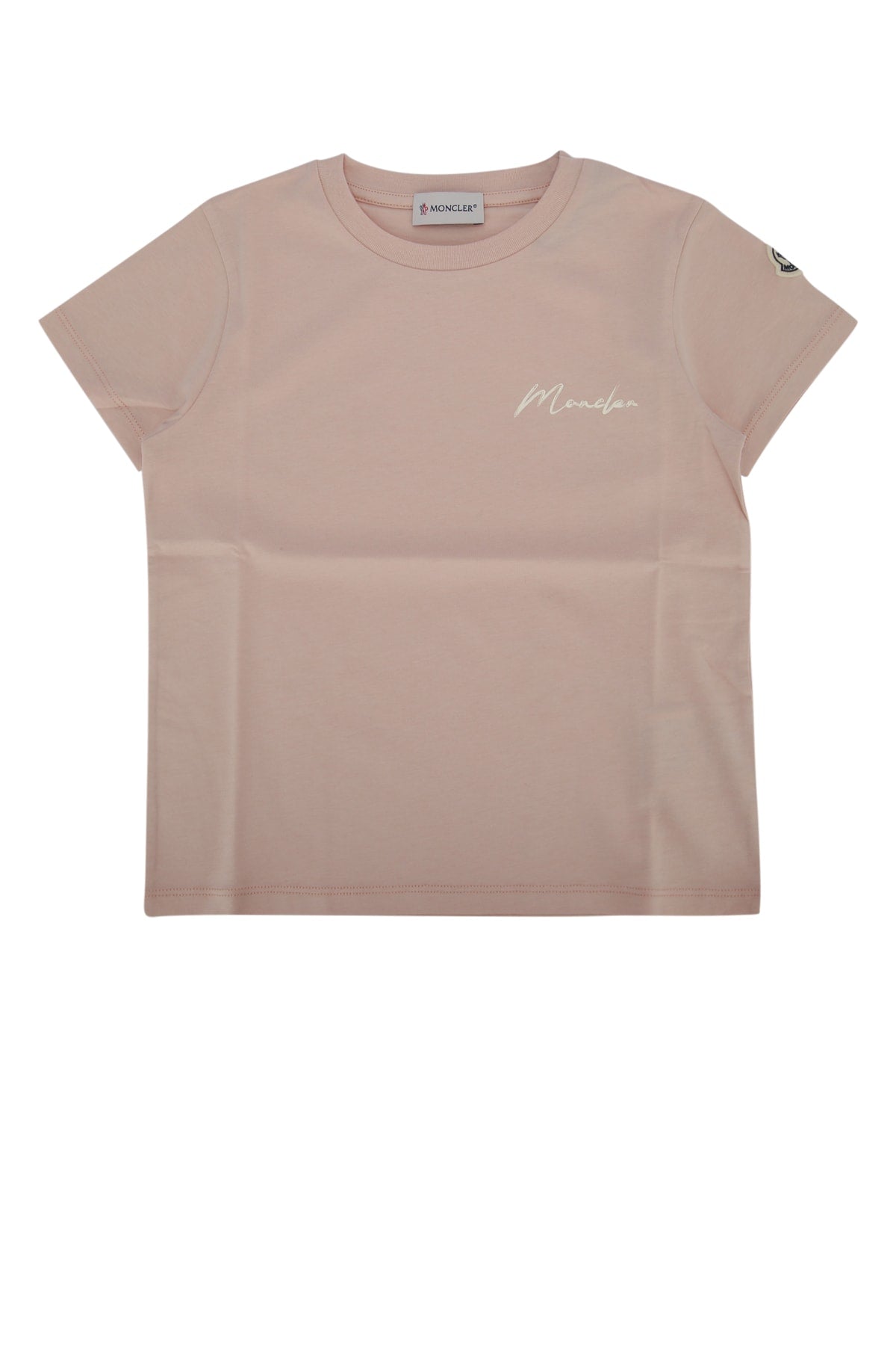 Moncler Jr Kids T-Shirt — Beige