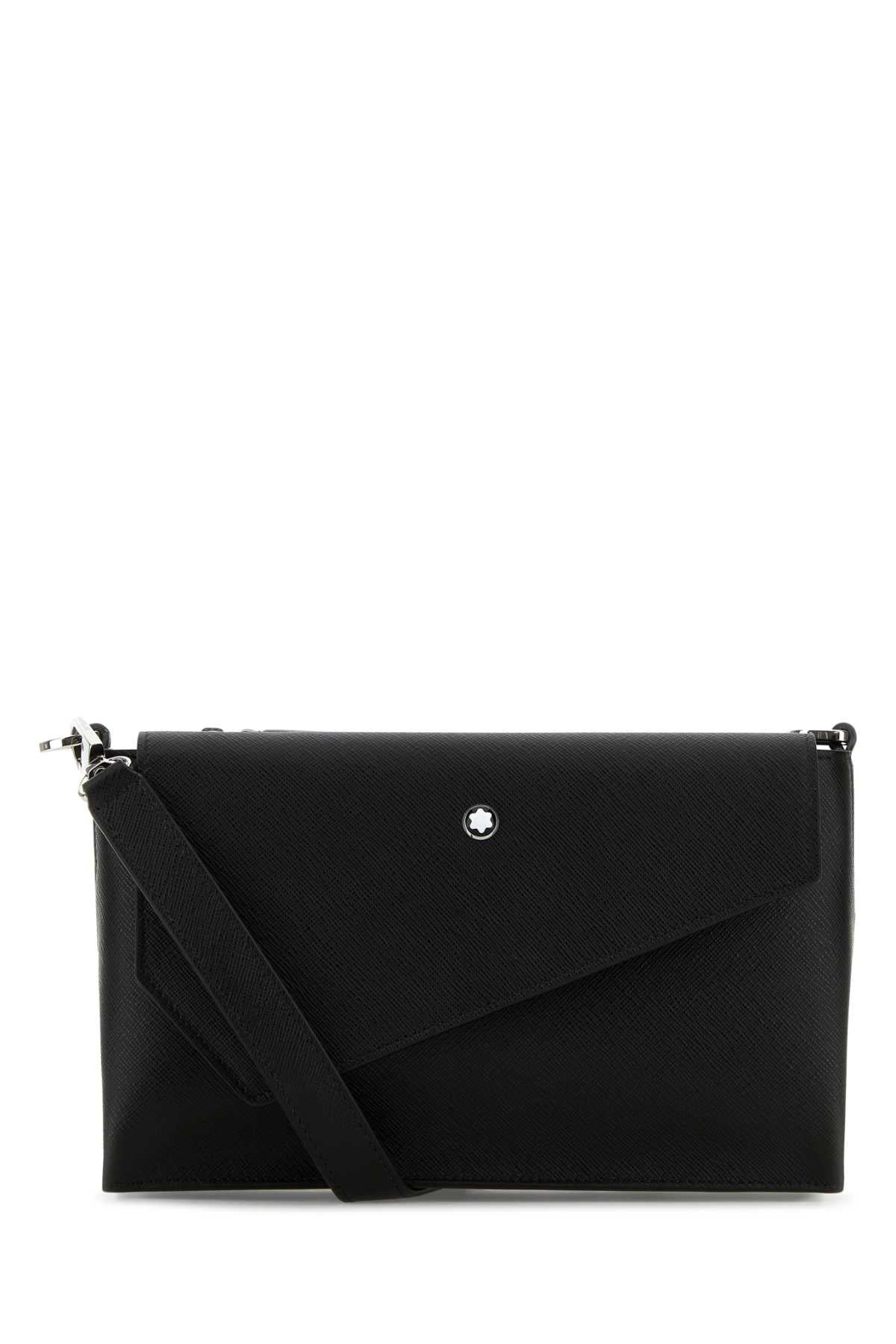 Montblanc Trio Crossbody Bag — Black