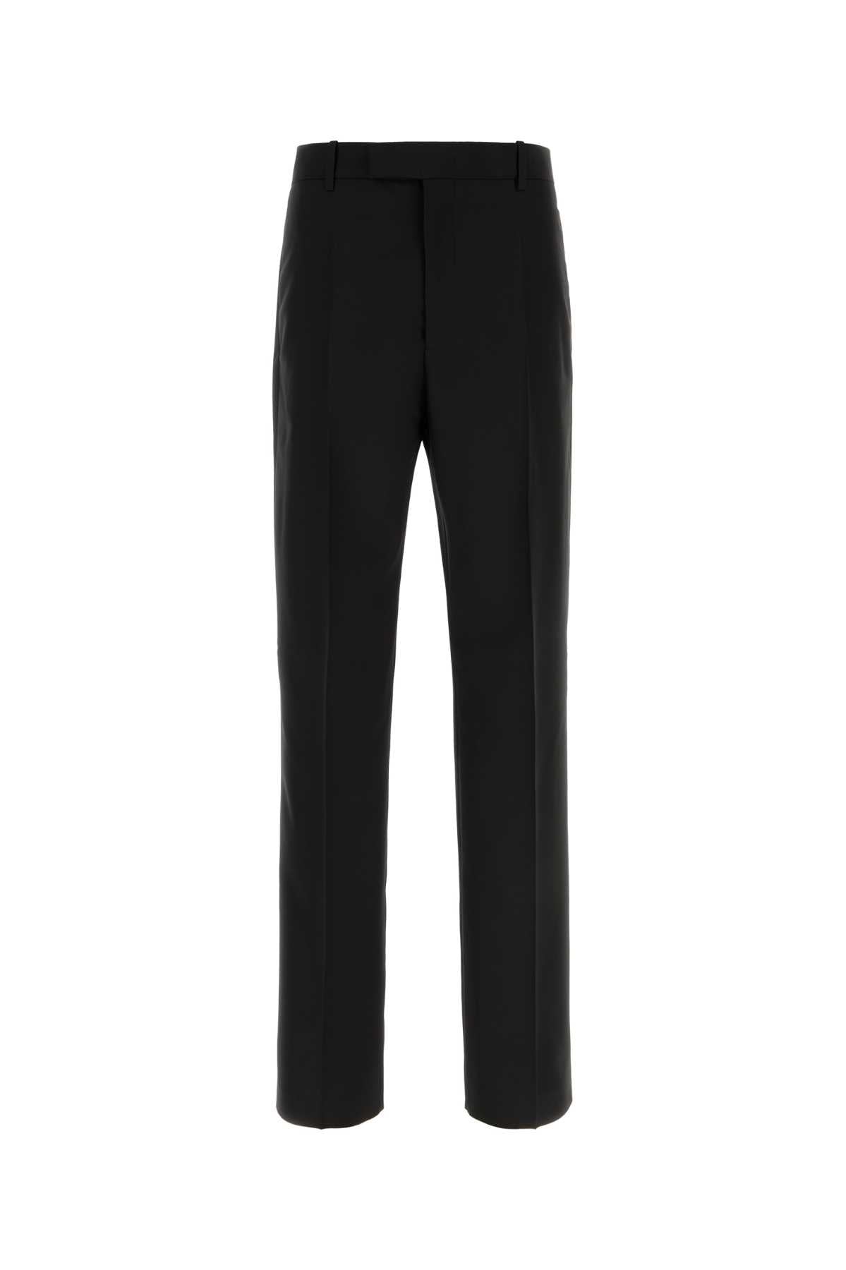 Jil Sander Virgin Wool Trousers — Black