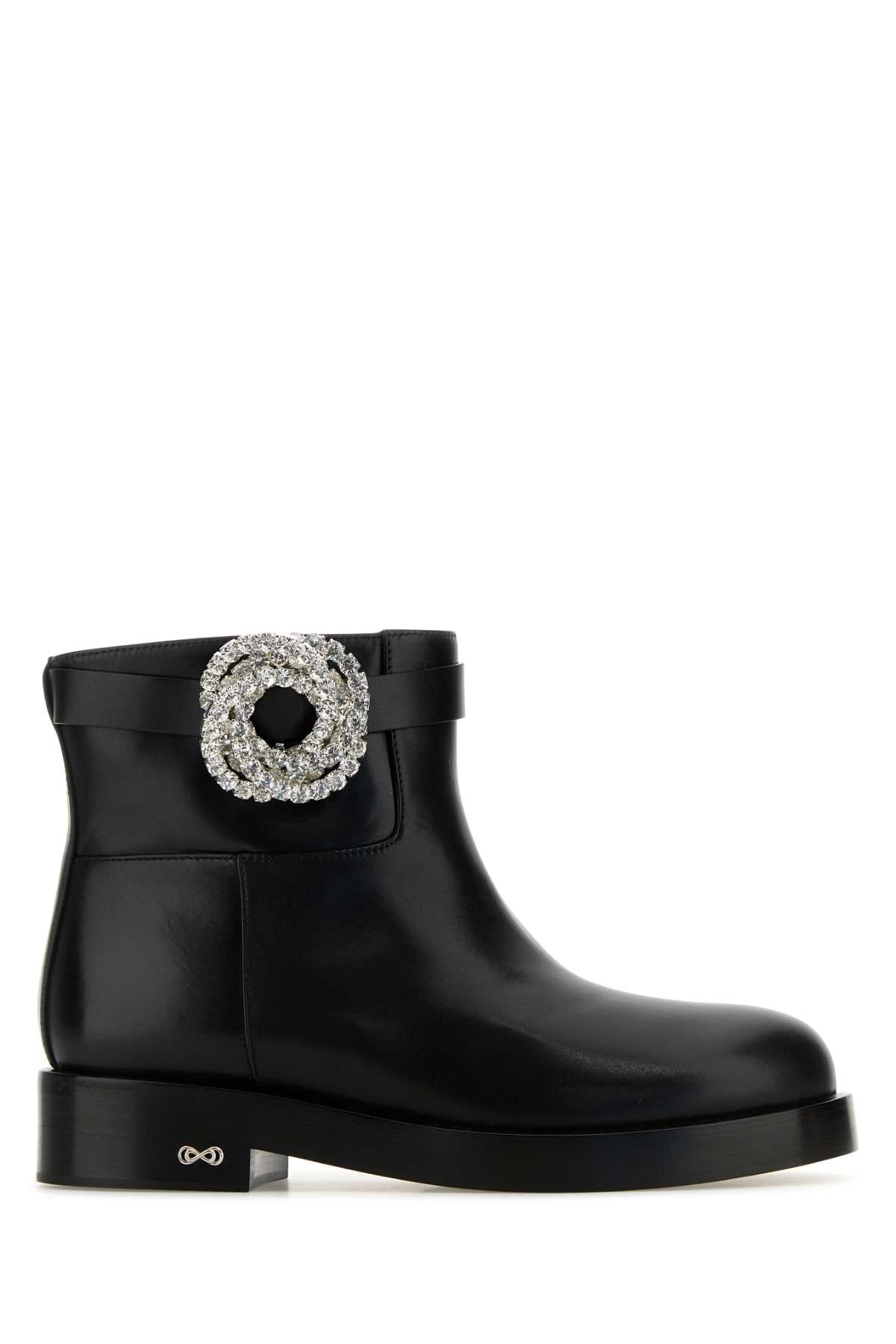 Mach&Mach Galaxy Ankle Boot — Black