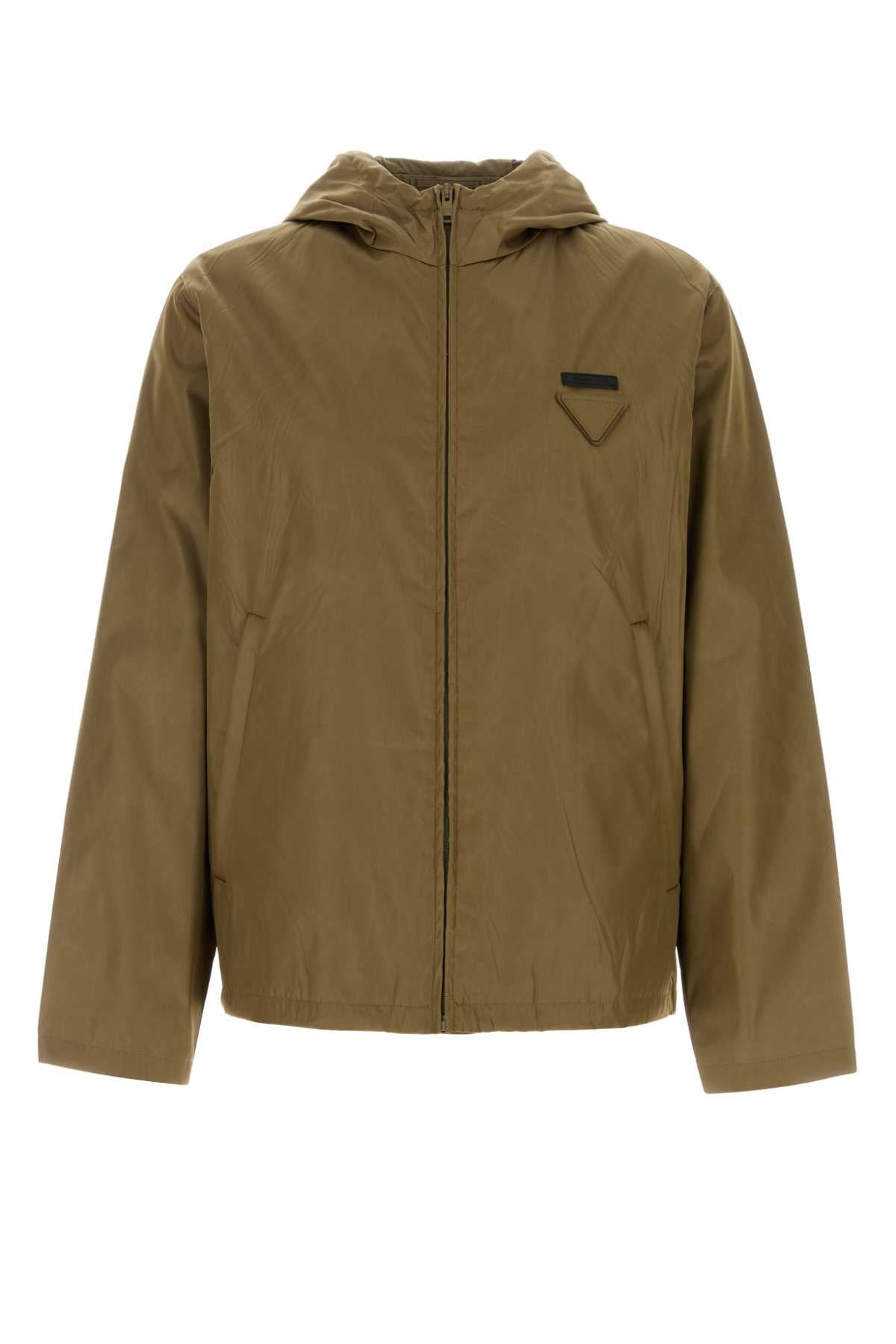 Prada Re-Nylon Jacket — Green