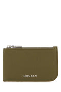Alexander McQueen Card Card Case — Green