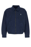 Polo Ralph Lauren Cotton Twill Bomber Jacket — Navy