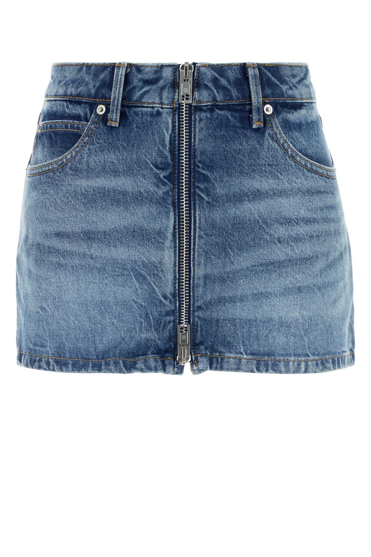 Alexander Wang Front Shorts — Blue