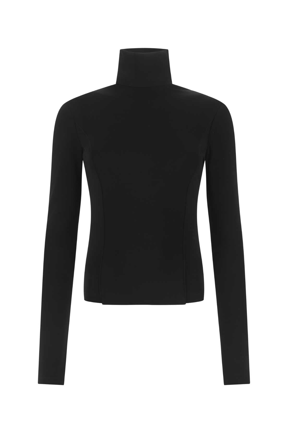 Givenchy Stretch Viscose Blend Turtleneck — Black