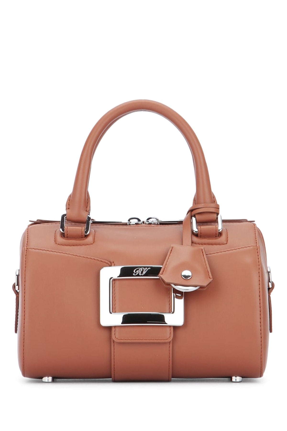 Roger Vivier Vivier Top Handle Bag — Brown
