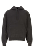 Saint Laurent Brode Hoodie — Gray