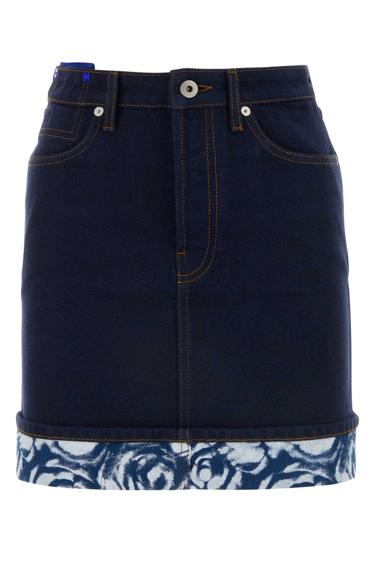 Burberry Gonna Skirt — Navy