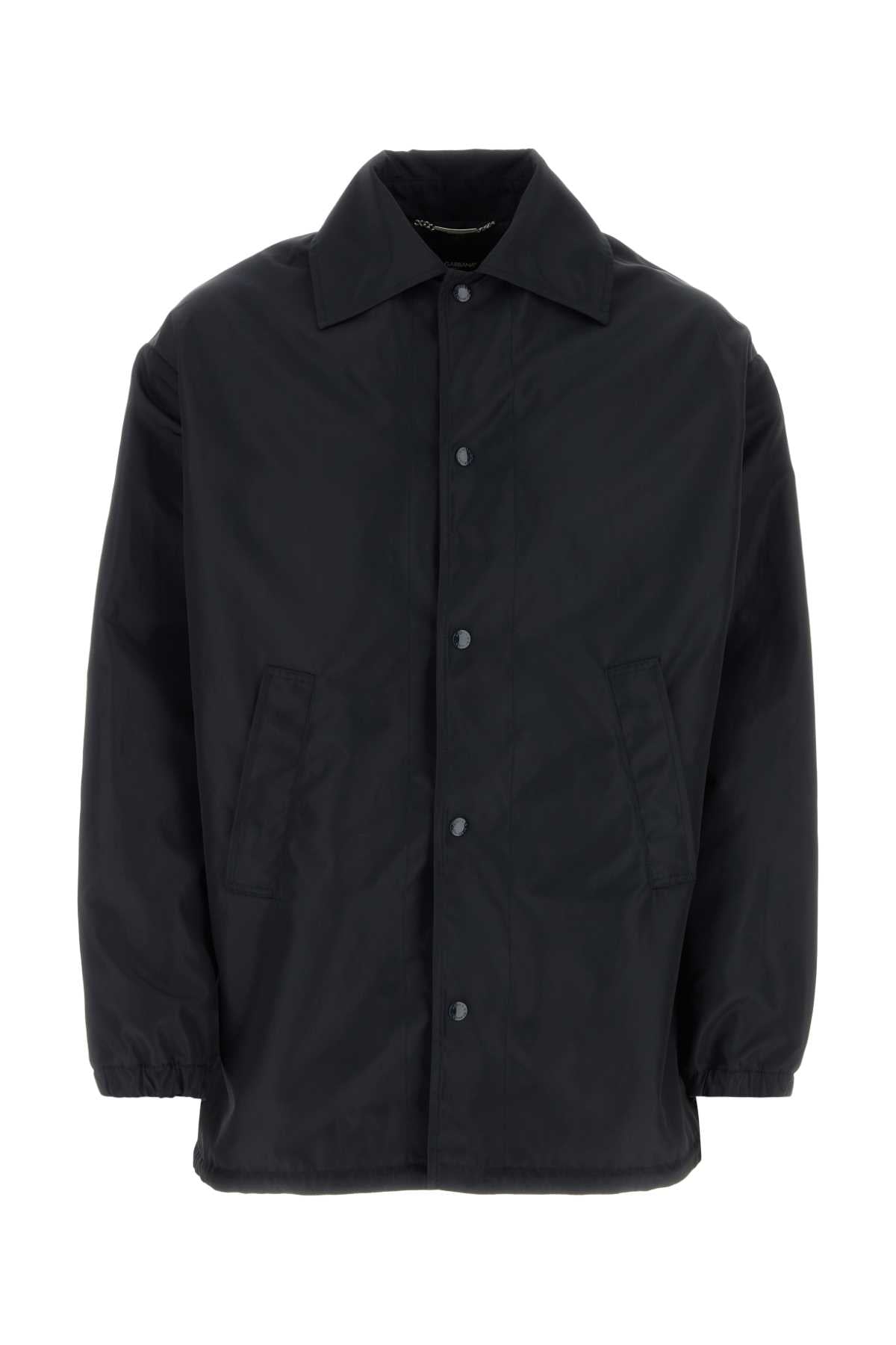 Dolce & Gabbana Nylon Jacket — Blue