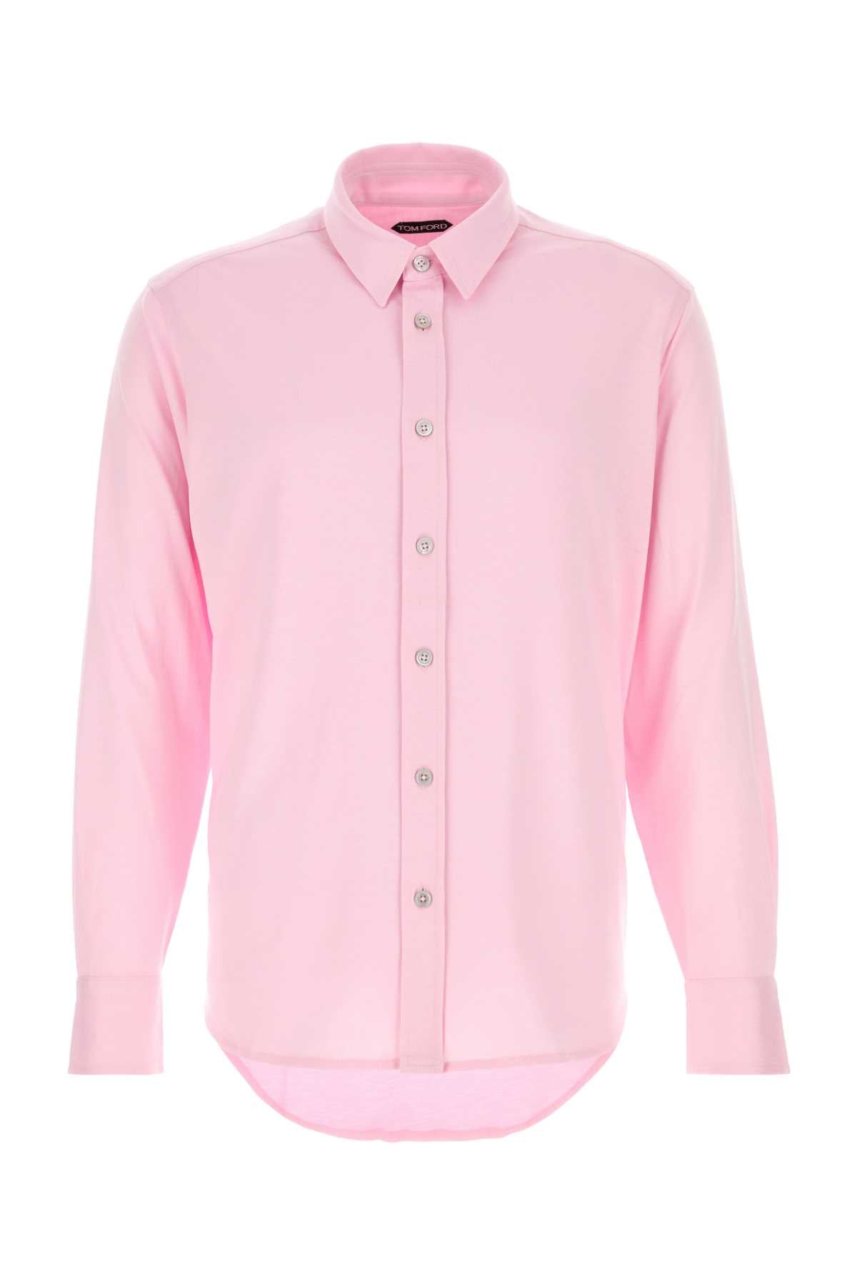 Tom Ford Cotton Shirt — Pink