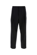 Dries Van Noten Wool Trousers — Black
