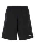 Jil Sander Long Boxer Swimming Shorts — Black