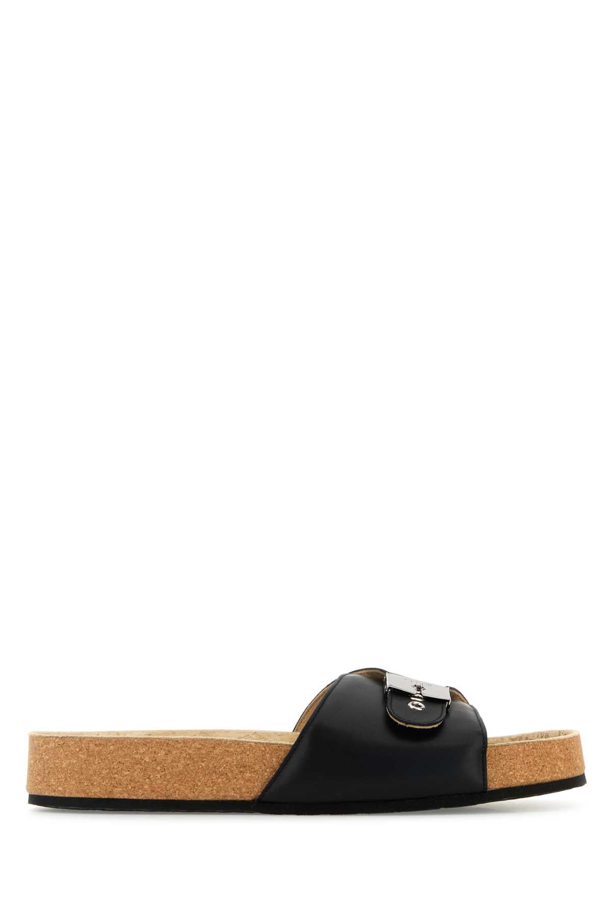 Balenciaga Sandal Slipper — Black