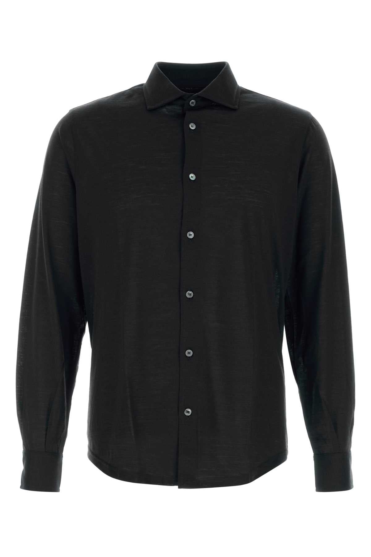 Fedeli Thomas Shirt — Black