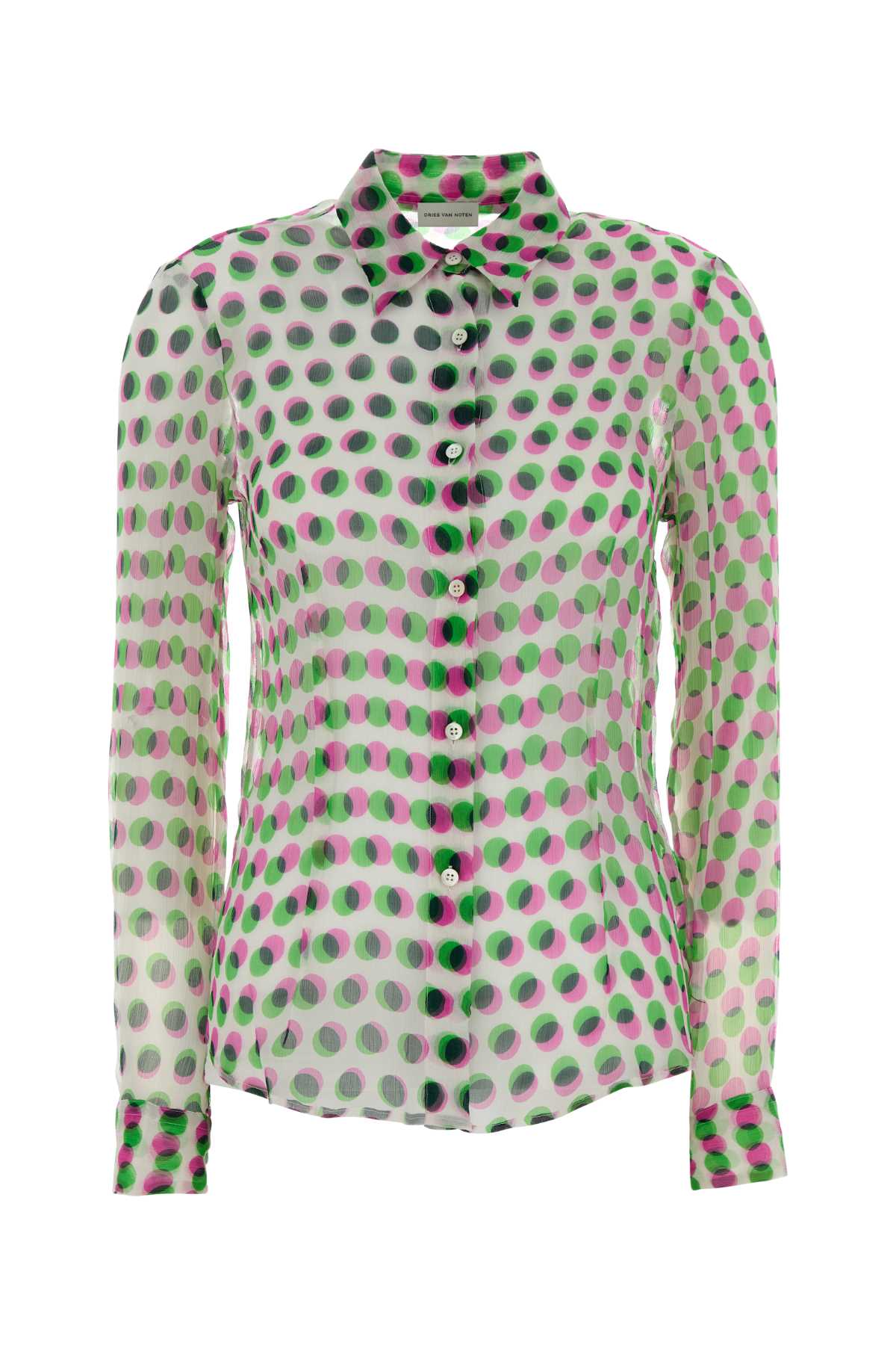 Dries Van Noten Cloudy Shirt — Multicolor