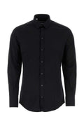 Dolce & Gabbana Stretch Poplin Shirt — Black
