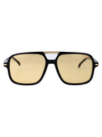 Carrera 350-S 71c Black Yellow Acetate Sunglasses