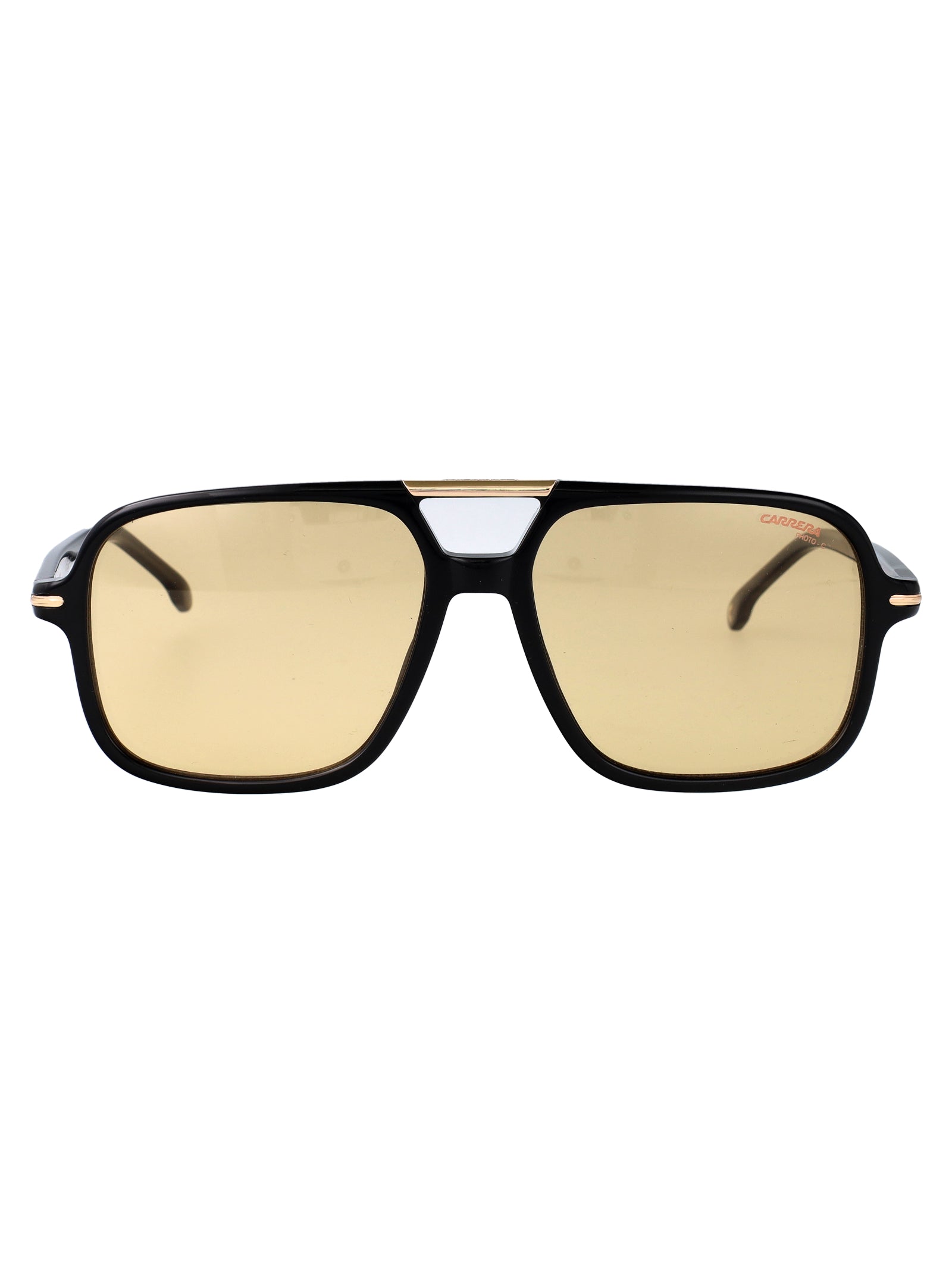 Carrera 350-S 71c Black Yellow Acetate Sunglasses