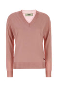 Fendi Shiny Sweater — Pink