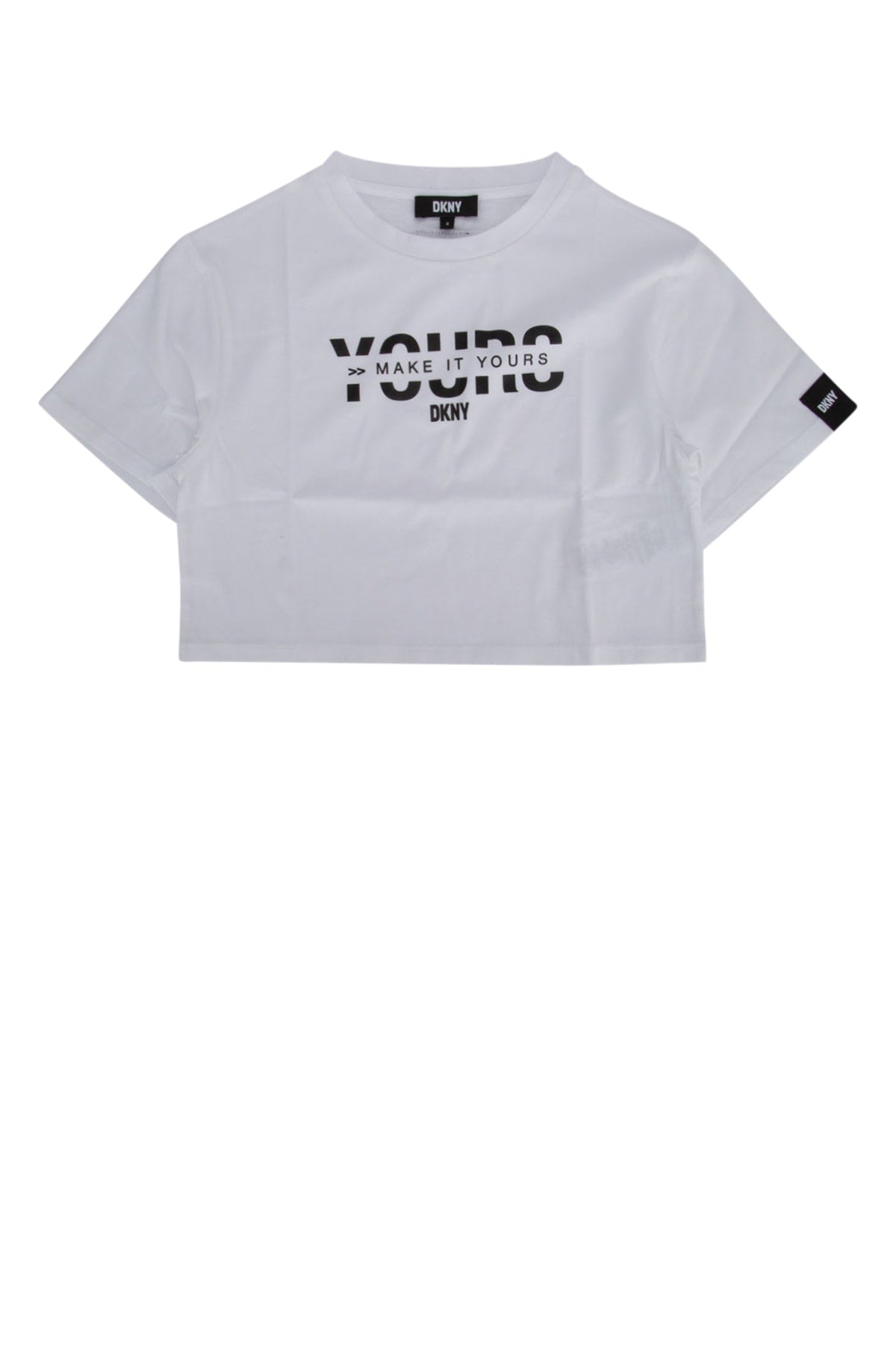 Dkny Junior Logo-Graphic Print T-Shirt — White