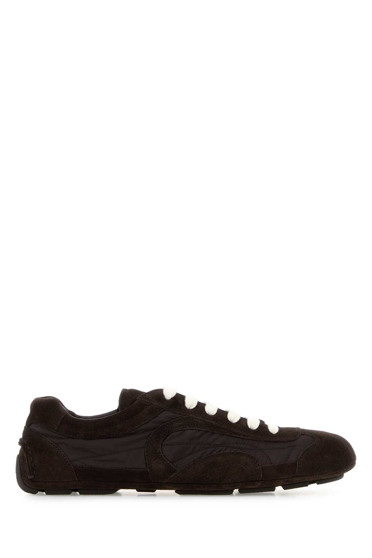 Prada Montecarlo Sneaker — Brown